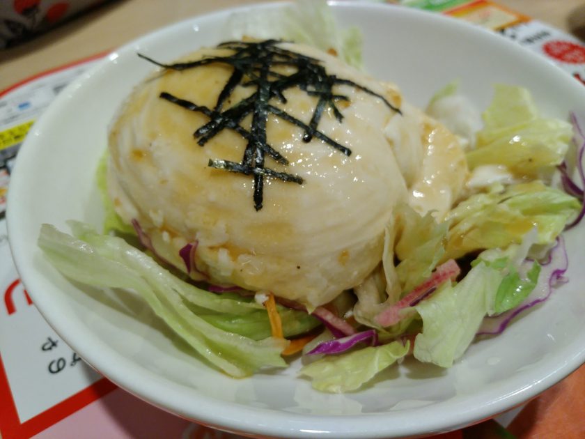 これはガストで撮った豆腐サラダ。豆腐大好きｗ