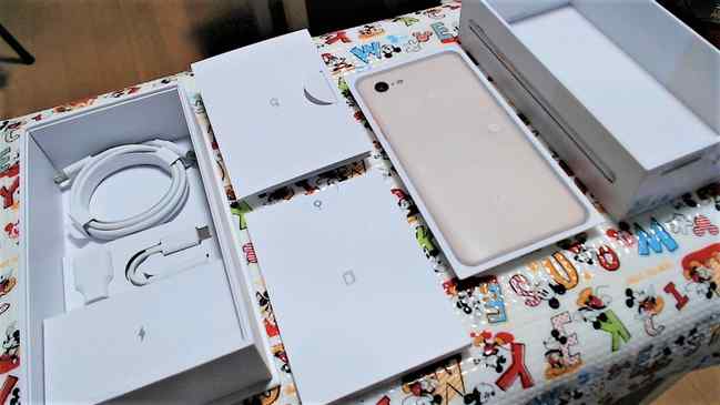 Google Pixel 3 XLを開封!128GBでSIMフリー版、しかも新品なのだ!