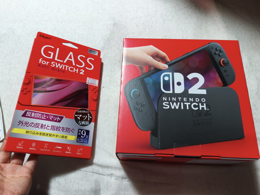 Nintendo Switch 2を開封