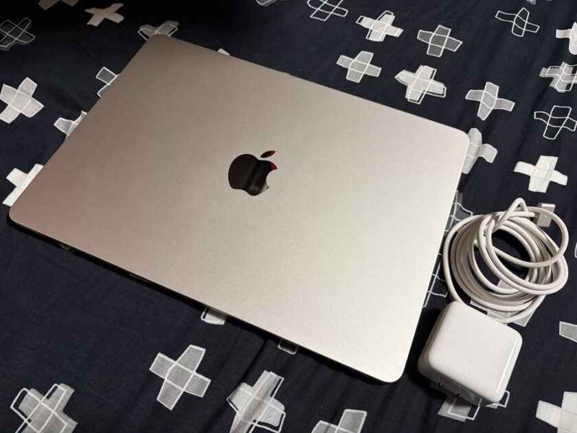 Macbook Air M3 512GB メモリは16GB