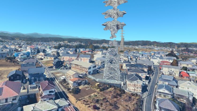 wooorldは実際の街を旅できる、ゲームというか、VR版Google Earth