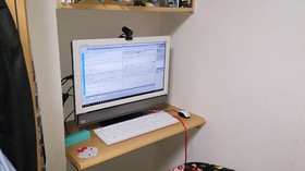 VW770/Eでブログを作成しているところ。快適すぎるw